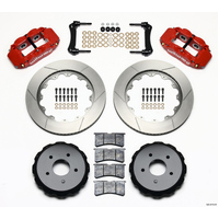 Wilwood Narrow Superlite 4R Rear Kit 14.00in Red 97-04 Corvette C5/Z06 05-13 C6