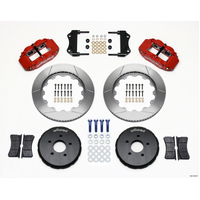 Wilwood Narrow Superlite 6R Front Hat Kit 14.00in Red Nissan 350Z/Fiti G35