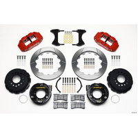 Wilwood Narrow Superlite 4R Rear P-Brk Kit 12.88in Red 2005-2014 Mustang