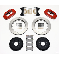 Wilwood Narrow Superlite 6R Front Hat Kit 13.06in Red 98-02 Camaro/Firebird