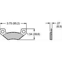 Wilwood Pad Set BP-10 6407 SC1 / 2 / 3