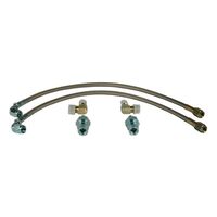 Wilwood Flexline Kit 64-72 Most GM 90 Degree Hose end