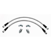 Wilwood GM 1500/2500 Rear (w/13in Rotor) 10in OAL Flexline Brake Hose w/Fittings