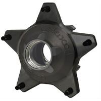 Wilwood Hub-Starlite 55 Front w/Snap-Cap Std. Offset 5/8 C Studs-Black