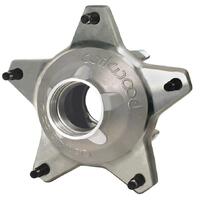 Wilwood Hub-Starlite 55 Front w/Snap-Cap Std. Offset 5/8 C Studs-Drilled-Less Races