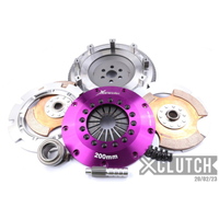 XClutch 89-94 Mazda 323 1.8L 8in Twin Solid Ceramic Clutch Kit