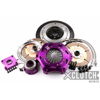 XClutch 07-17 Mitsubishi Lancer EVO X 2.0L 7.25in Twin Solid Ceramic Clutch Kit