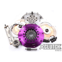 XClutch 1997 Mitsubishi Lancer EVO IV 2.0L 8in Twin Solid Ceramic Clutch Kit