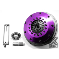 XClutch 07-17 Mitsubishi Lancer EVO X 2.0L 8in Twin Solid Ceramic Clutch Kit