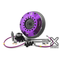 XClutch 1997 Mitsubishi Lancer EVO IV 2.0L 8in Twin Solid Ceramic Clutch Kit