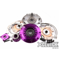 XClutch 07-17 Mitsubishi Lancer EVO X 2.0L 8in Twin Solid Ceramic Clutch Kit