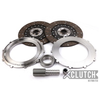 XClutch BMW 9in Twin Solid Organic Multi-Disc Service Pack