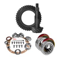 Yukon Gear Ring & Pinion Install Kit For 8.6in. GM Rear 4.56 Ratio w/Axle Bearings + Seal